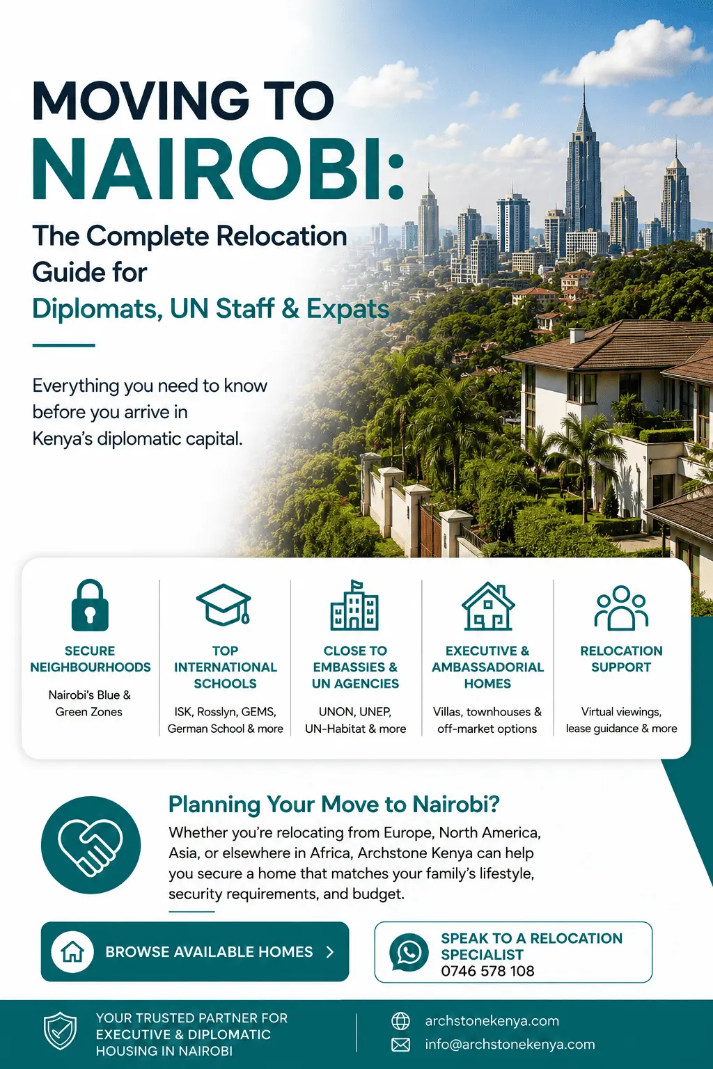 Moving to Nairobi: The Complete Relocation Guide for Diplomats, UN Staff & Expats